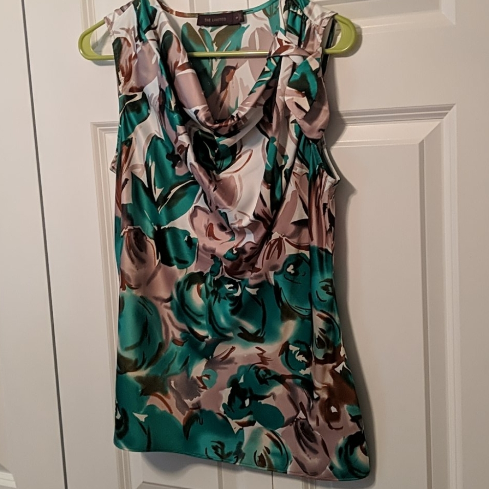 The Limited cowl neck shell